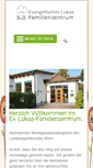 Mobile Screenshot of lukas-familienzentrum.de